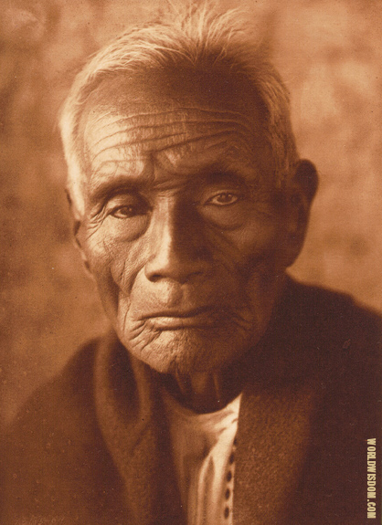 "Antonio Azul" - Pima, by Edward S. Curtis from The North American Indian Volume 2